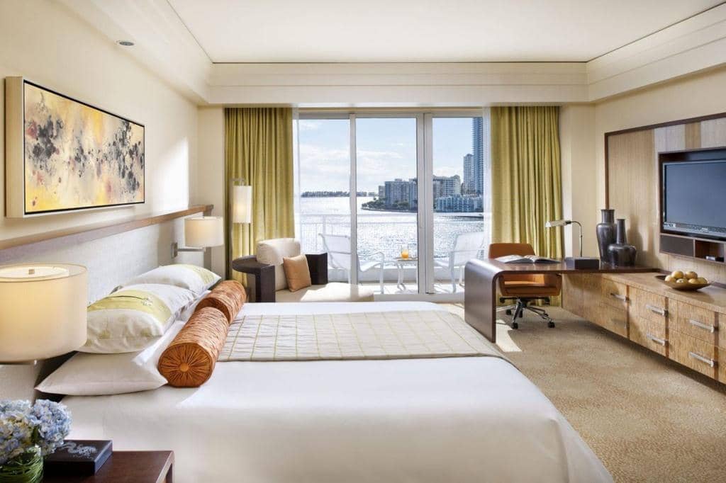 Quarto do Hotel Mandarin Oriental em Miami