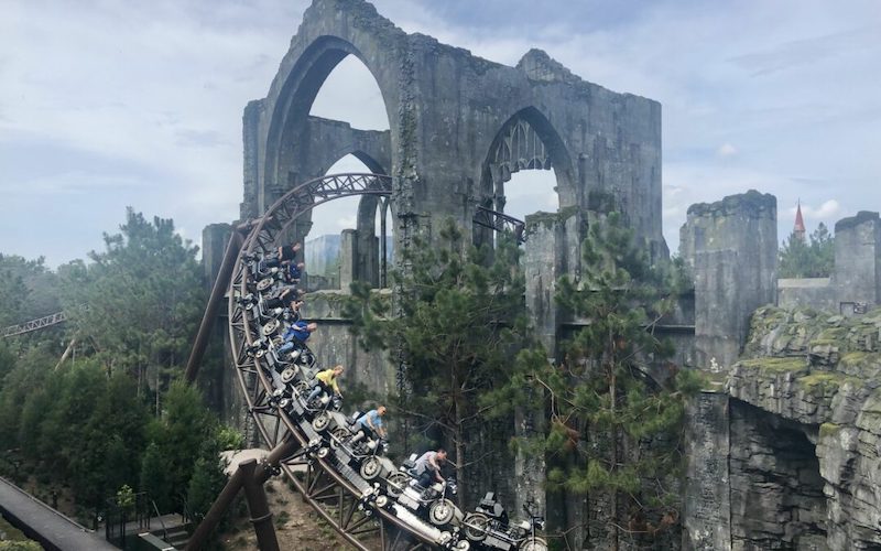 Hagrid’s Magical Creatures Motorbike Adventure no parque Islands of Adventure em Orlando