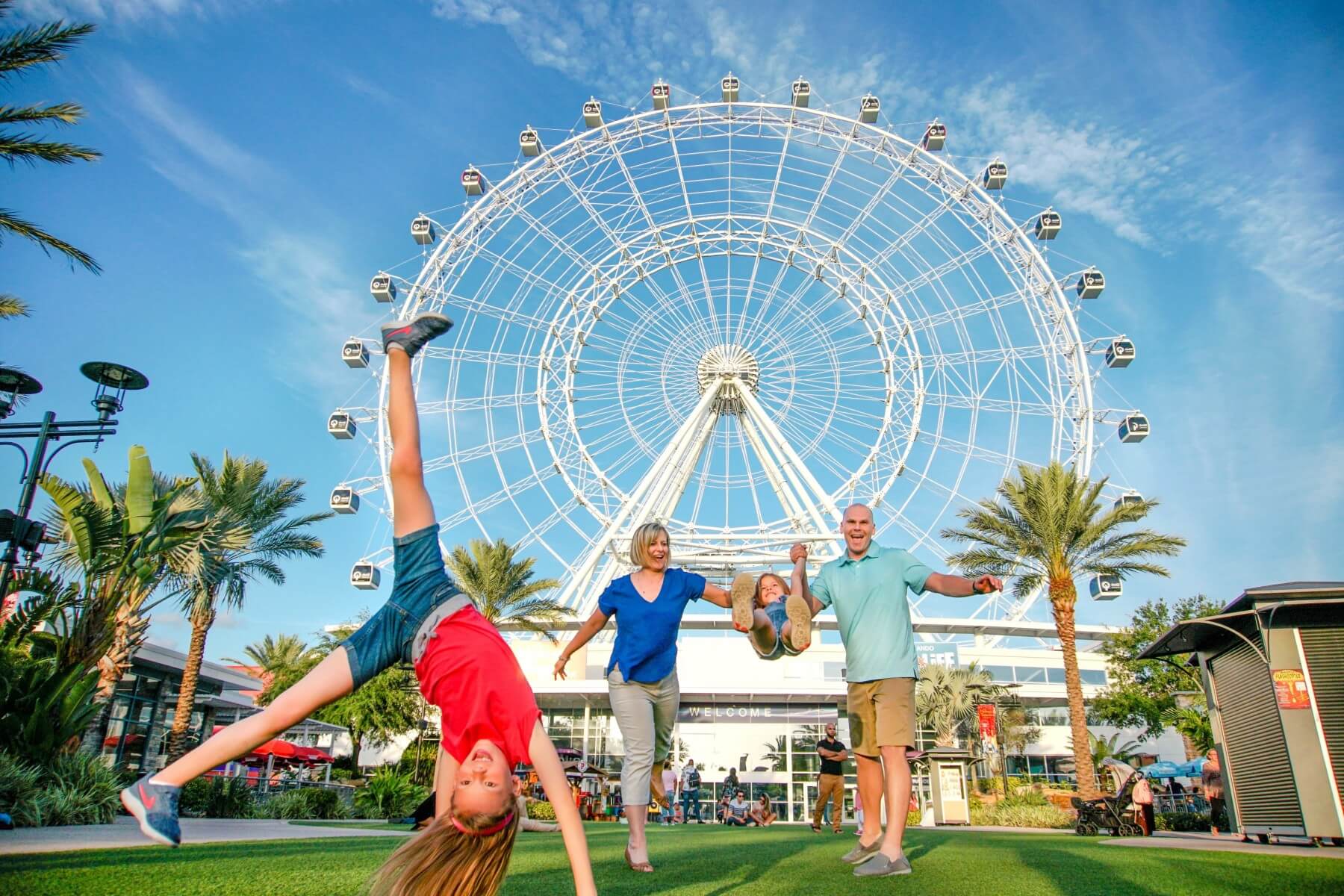 Roda-gigante The Wheel no ICON Park Orlando