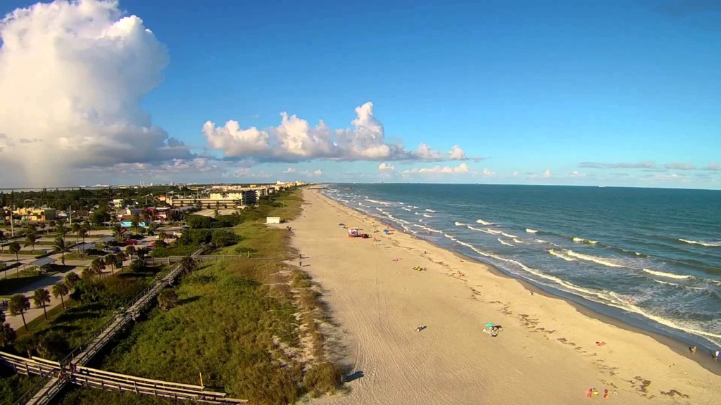 Alan Shepard Park em Cocoa Beach