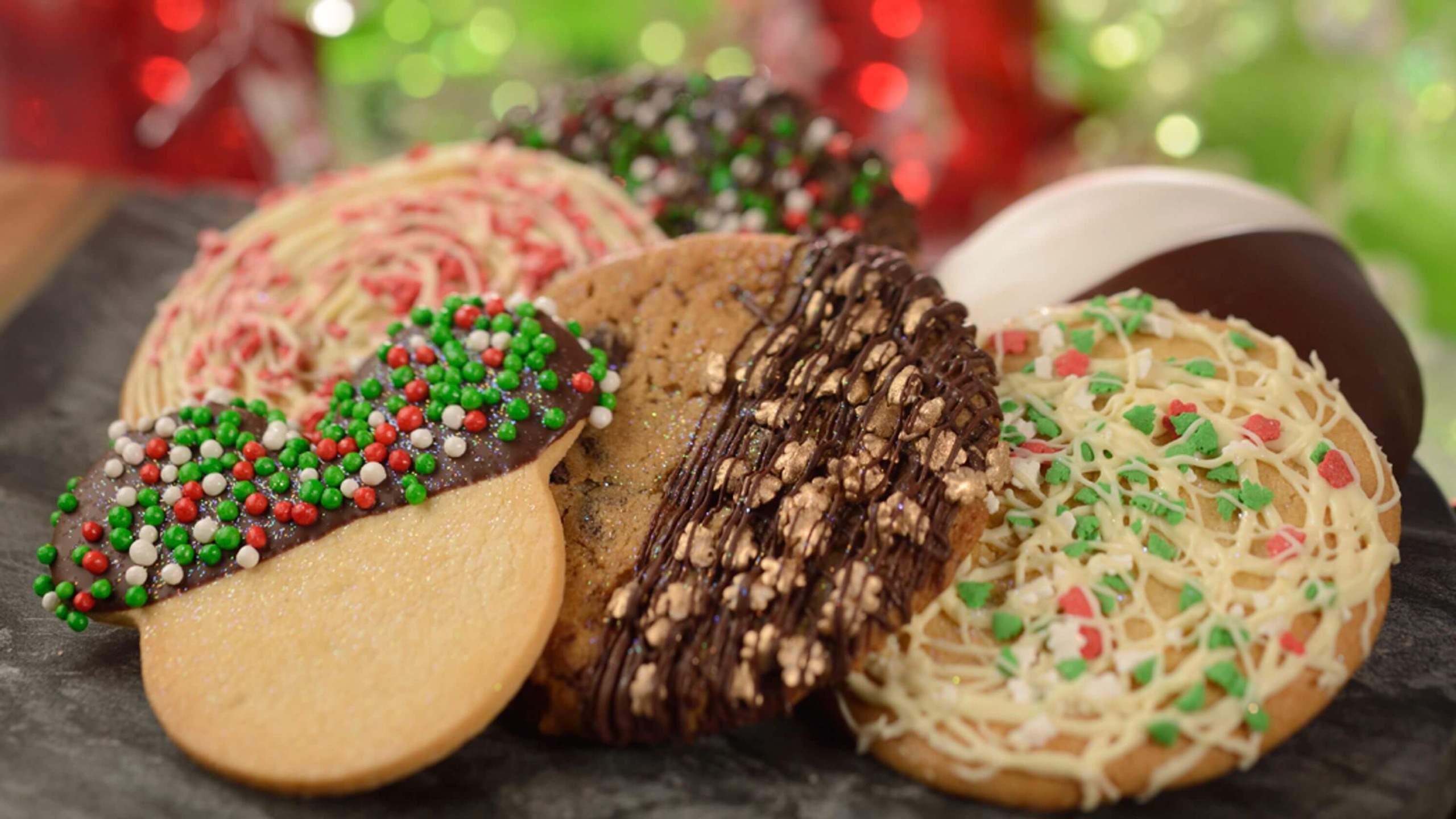 Cookies natalinos no International Festival of the Holidays no Disney Epcot