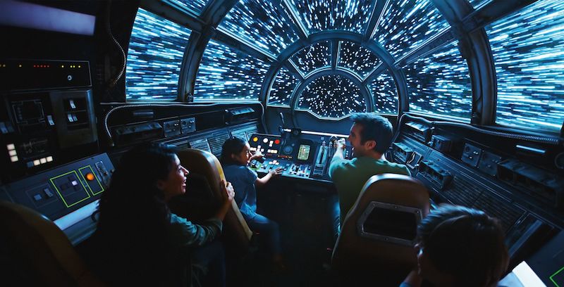 Millennium Falcon: Smugglers Run na Disney Orlando