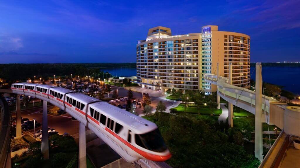 Translado para os parques Disney no Bay Lake Tower at Disney's Contemporary Resort