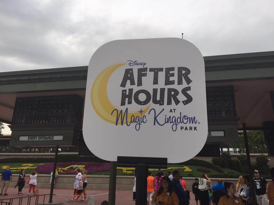 Disney After Hours no Magic Kingdom