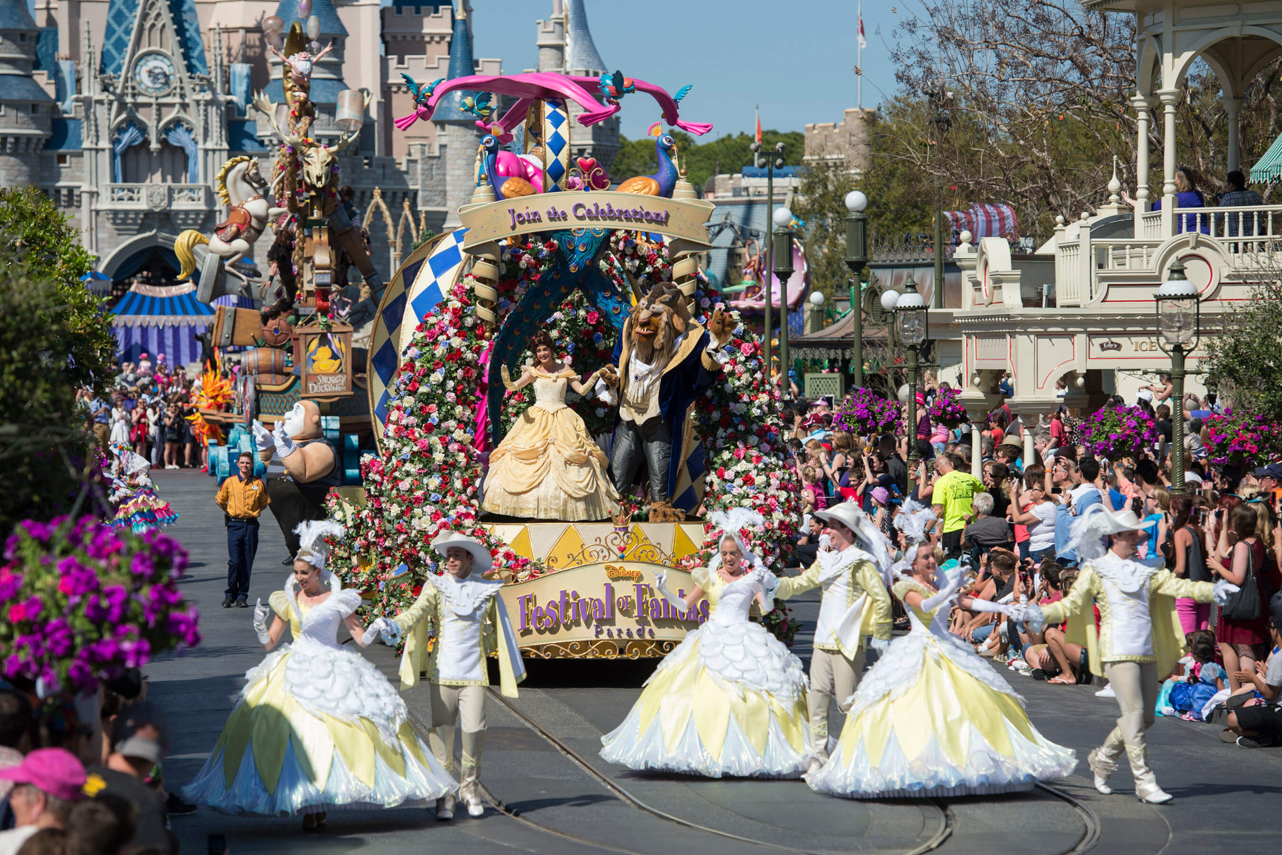 Disney Festival of Fantasy no parque Magic Kingdom da Disney Orlando