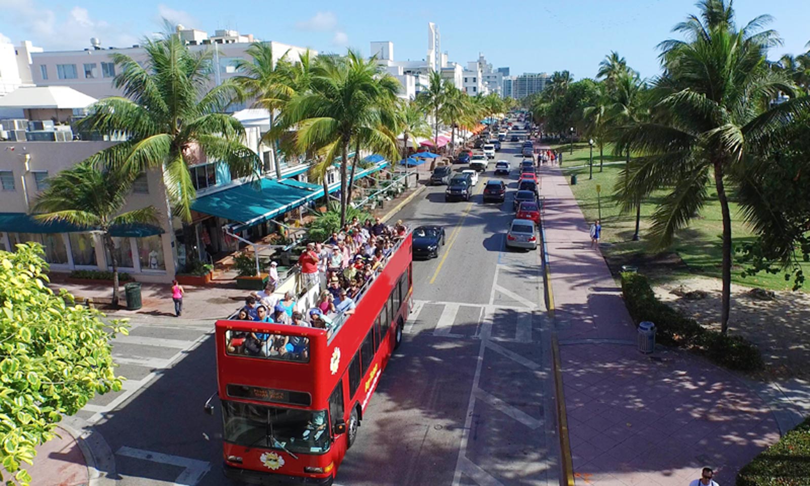 Passeio de ônibus por Miami