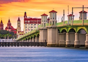 Pontos turísticos em Saint Augustine: construções históricas