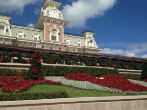 Curiosidades sobre a Main Street USA na Disney Orlando: flores