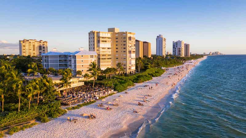 Vanderbilt Beach em Naples