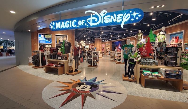 Loja Magic of Disney no Aeroporto Internacional de Orlando