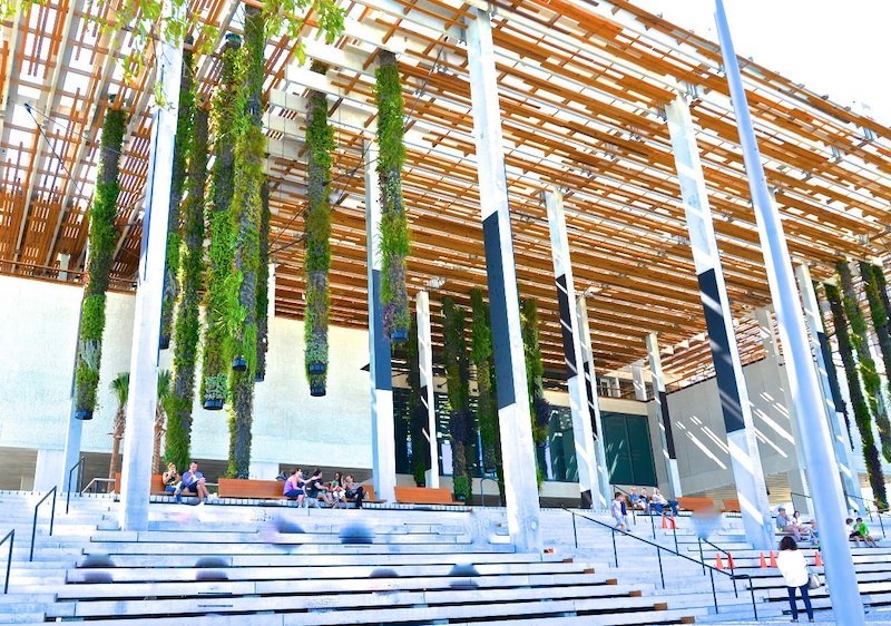 Entrada do Museu de Arte de Miami