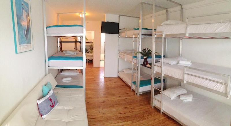 Quarto do Bikini Hostel em Miami