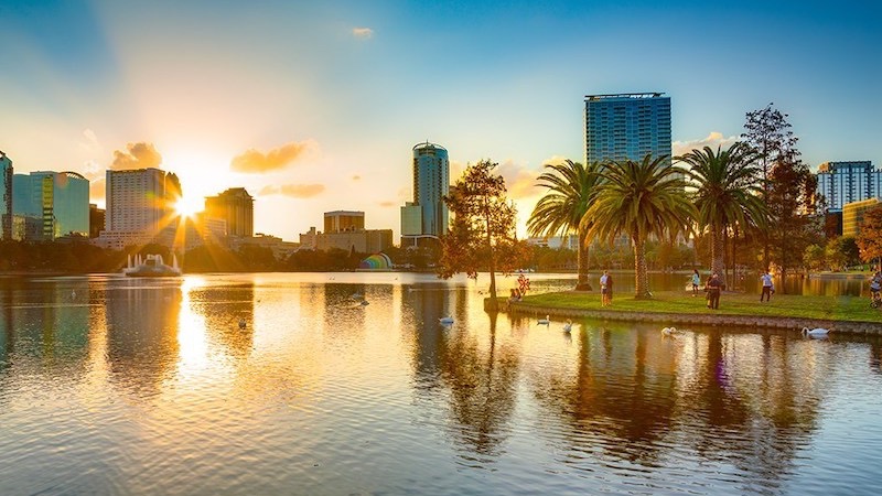 Eola Park em Orlando