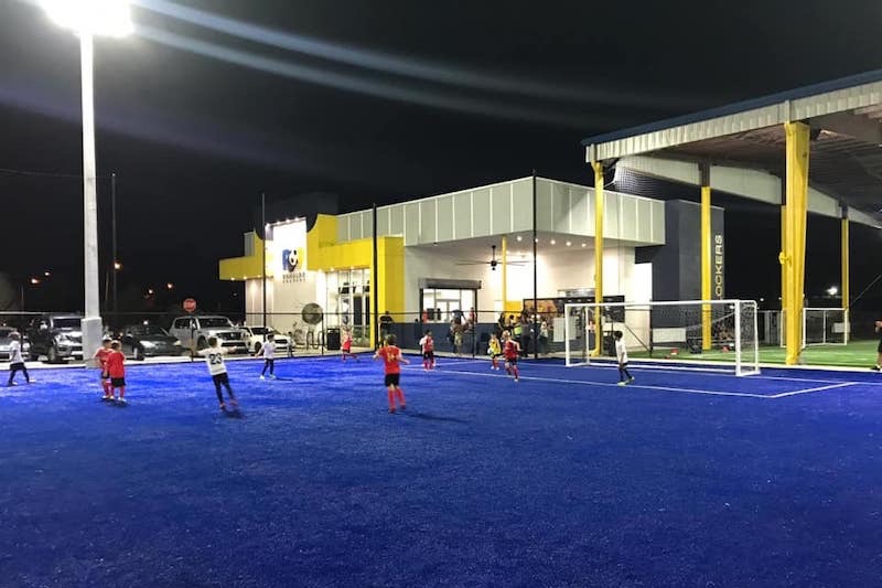 Aula de futebol na Ronaldo Academy em Orlando