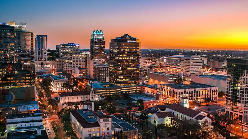 Vista de Downtown Orlando