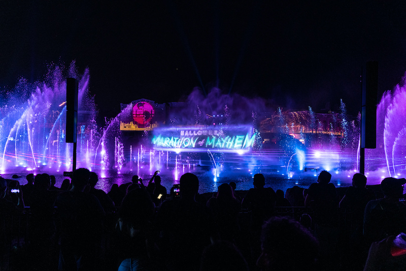 Show de Halloween Marathon of Mayhem: Carnage Factory na Universal Orlando