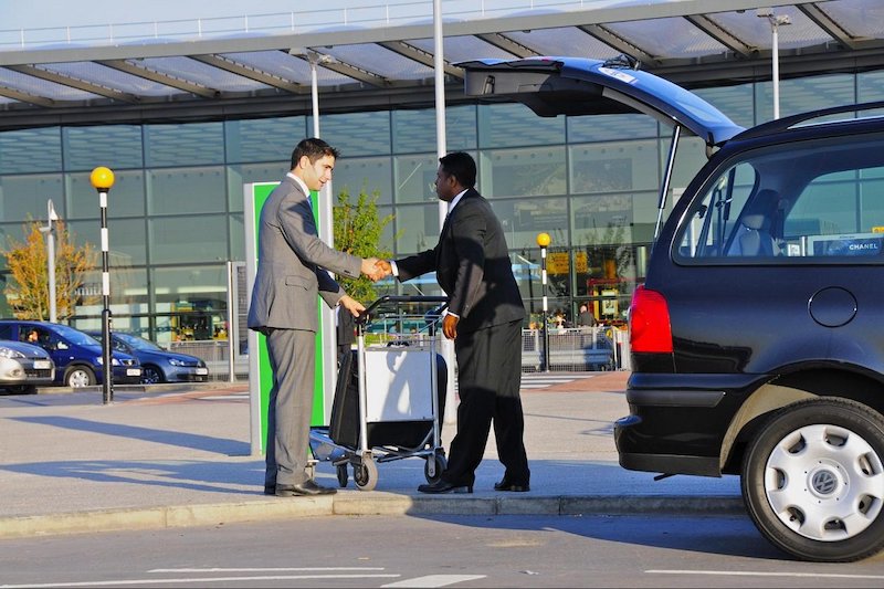 Serviço de transfer no aeroporto