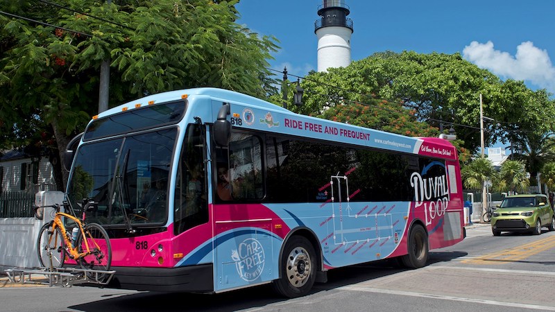 Ônibus em Key West