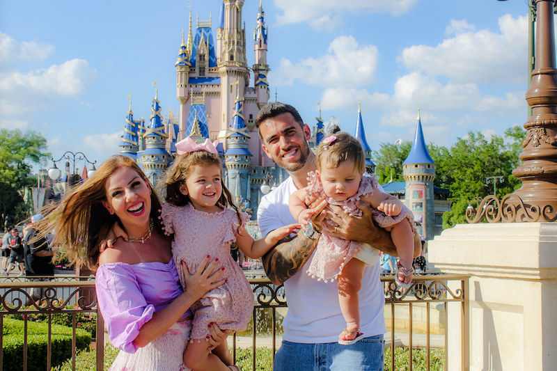 Ensaio de fotos da família Lorenzi na Disney em Orlando