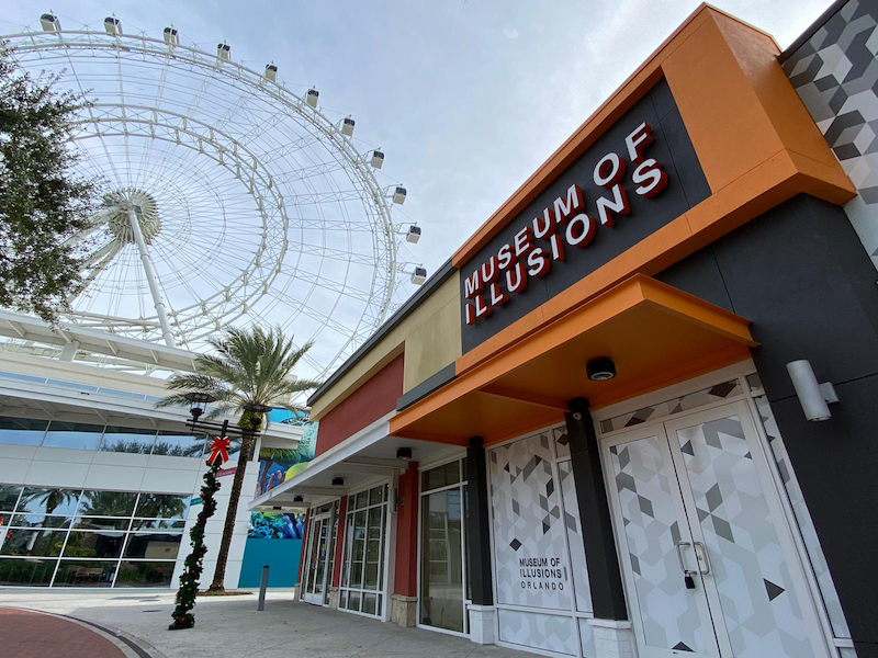 Entrada do Museum of Illusions Orlando