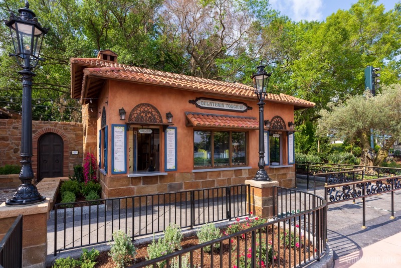 Gelateria Toscana no Epcot da Disney Orlando