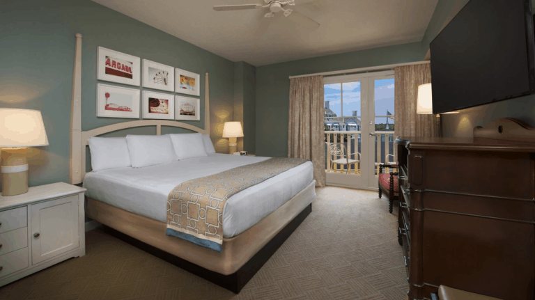 Quarto de Villas no Disney's BoardWalk Villas em Orlando