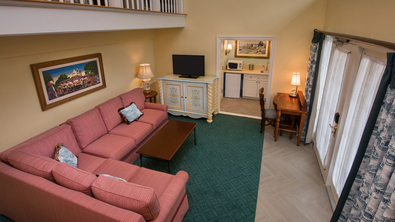 Sala do Outer Building no hotel Disney's BoardWalk Inn em Orlando