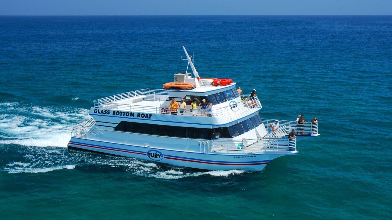 Embarcação no passeio de barco em Key West