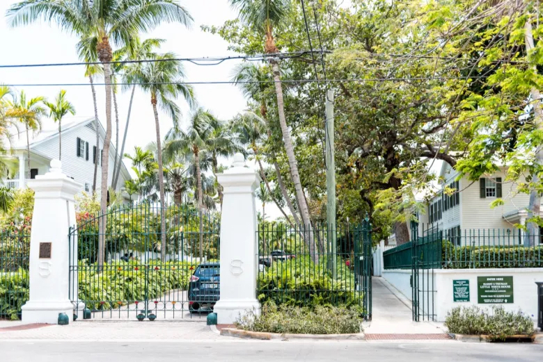 Entrada da Truman Little White House em Key West