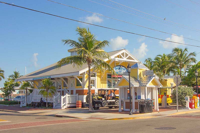 Fachada do Sails to Rails Museum em Key West