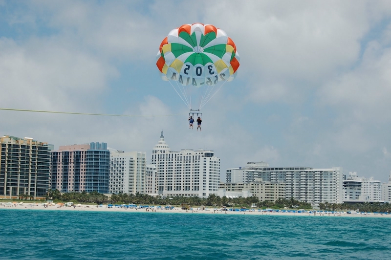 Parasailing em Miami