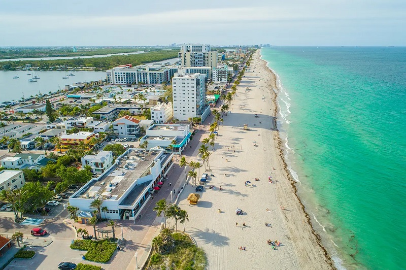 Hollywood Beach em Miami