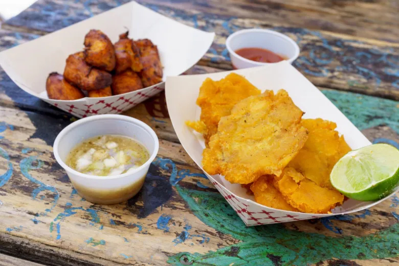 Street food no tour gastronômico por Key West