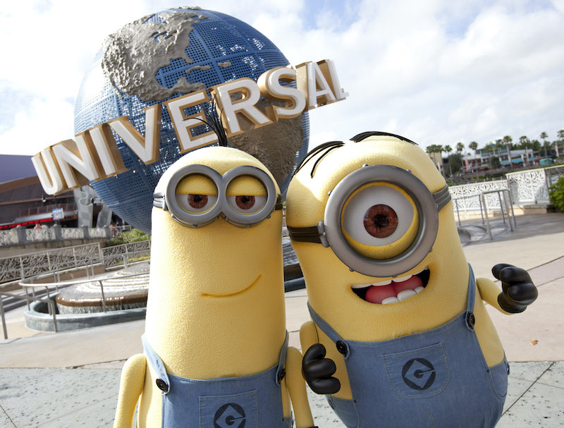 Personagens Minions na Universal Orlando