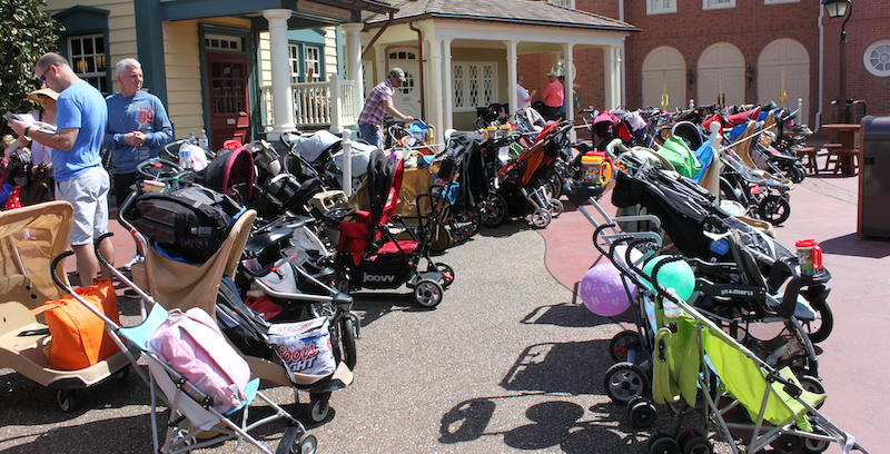 Carrinhos de bebê na Disney Orlando