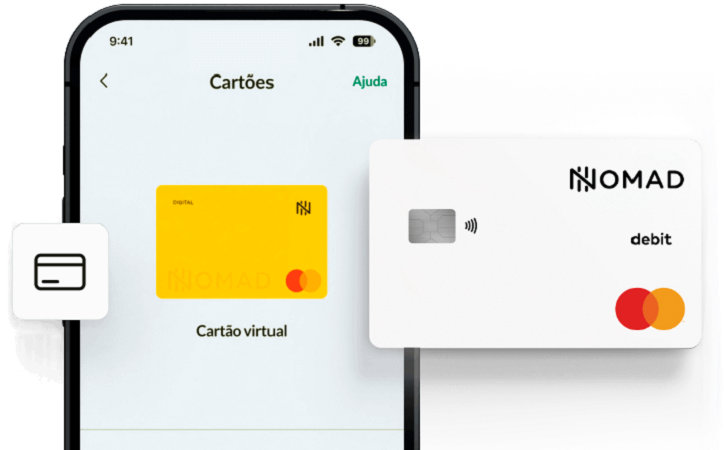 Parcelamento de compras com a Nomad nos EUA