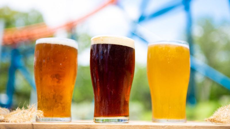 Cervejas artesanais no Craft Beer Festival no SeaWorld Orlando