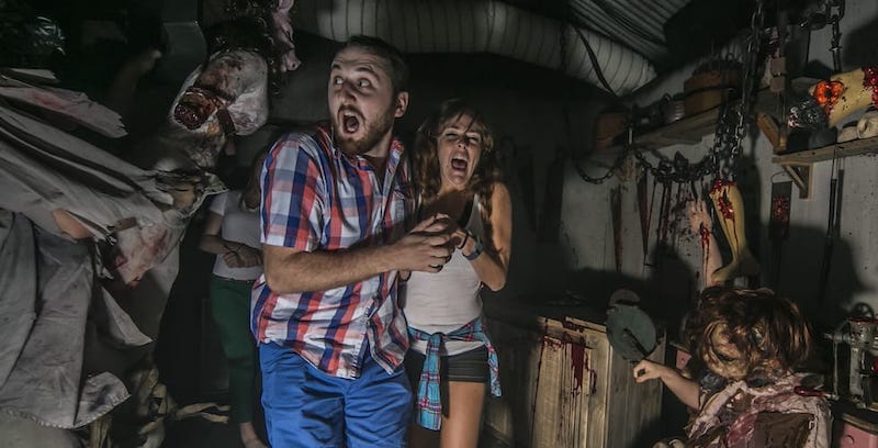 Susto no Halloween Howl-O-Scream no Busch Gardens Tampa Bay