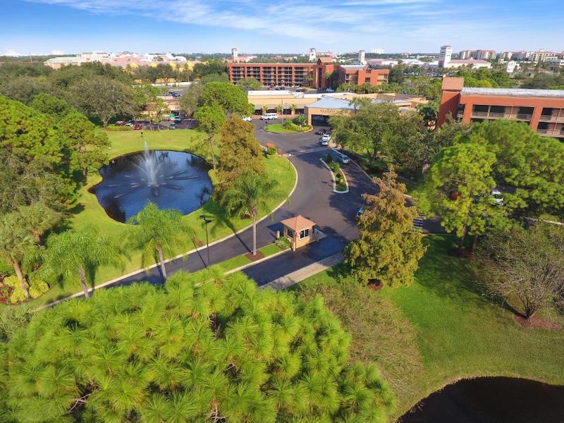 Área do hotel Rosen Inn Lake Buena Vista em Orlando