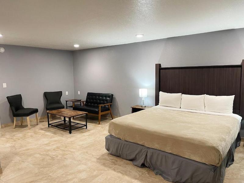 Quarto no hotel Celebration Suites em Orlando